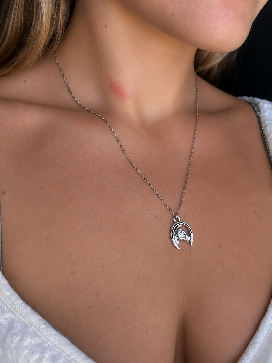 Midnight Mustang Necklace